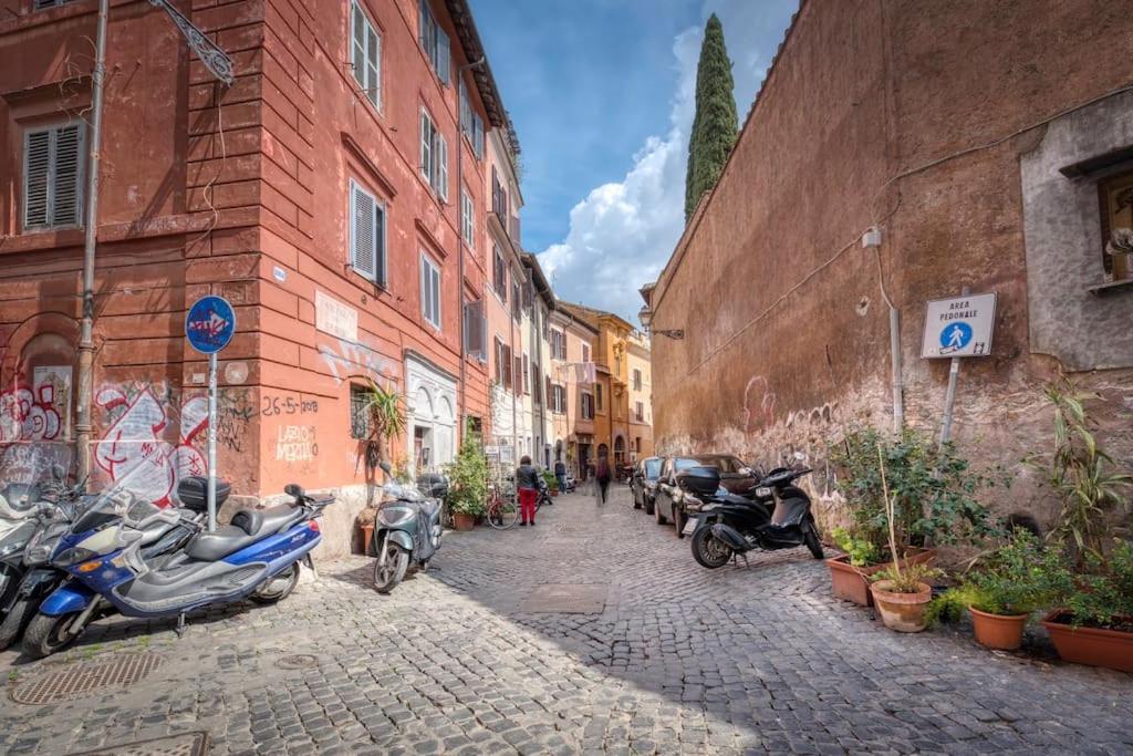 Shabby Apartment @Trastevere Roma Exterior foto