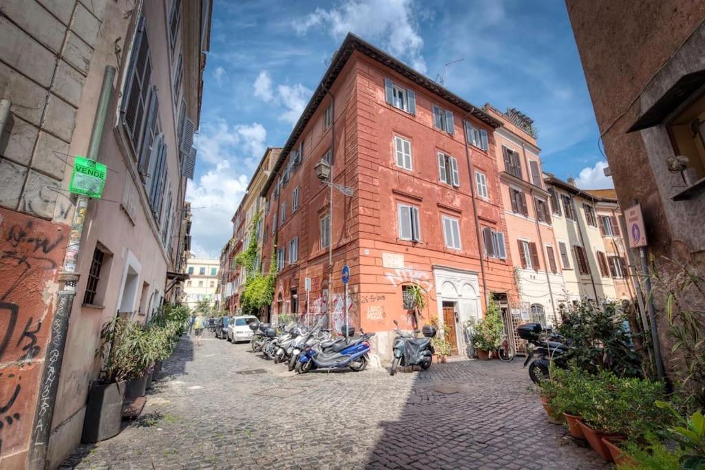 Shabby Apartment @Trastevere Roma Exterior foto